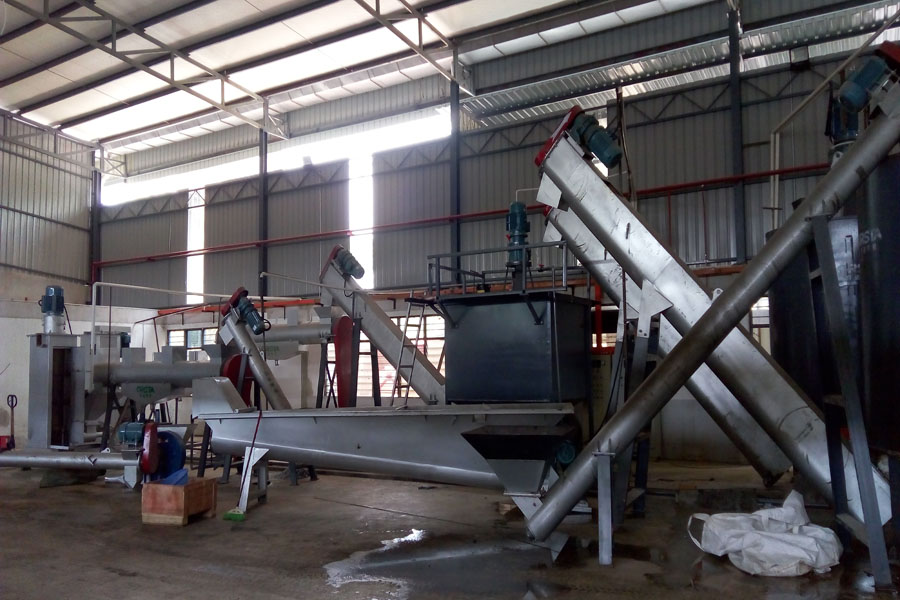 PC光盤去鍍?nèi)テ崽幚砩a(chǎn)線